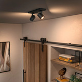 Philips HUE White Ambiance Runner Doppelspot, LED-Leuchte schwarz, inkl. Dimmschalter