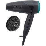 Remington On The Go D1500, Haartrockner schwarz/grün