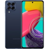 SAMSUNG Galaxy M53 5G 128GB, Handy Blue, Android 12, Dual-SIM, 6 GB