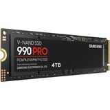 Samsung 990 PRO 4 TB, SSD PCIe 4.0 x4, NVMe 2, M.2 2280, intern