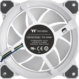 Thermaltake Riing Quad 14 RGB Radiator Fan TT Premium Edition Single Fan Pack - White, Gehäuselüfter weiß, Single Pack, ohne Controller, 140 mm