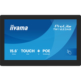 iiyama ProLite TW1623AS-B3P, Public Display schwarz (matt), FullHD, IPS, Touchscreen, POE, HDMI, USB
