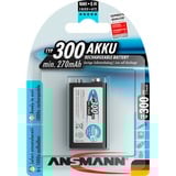 Ansmann 270mAh 9V E-Block maxE plus, Akku 