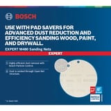 Bosch Professional Expert M480 Netzstruktur-Schleifblatt Ø 150mm, K80 50 Stück, für Exzenterschleifer