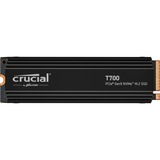 Crucial T700 1 TB, SSD schwarz, PCIe 5.0 x4, NVMe 2.0, M.2 2280, inkl. Aluminium Kühlkörper
