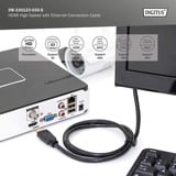 Digitus HDMI Premium High Speed Anschlusskabel, mit Ethernet, UHD 4K schwarz, 3 Meter
