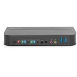 Digitus KVM-Switch 2-Port 4K60Hz schwarz