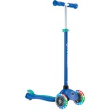 GLOBBER Primo Plus Lights inkl. Helm, Scooter dunkelblau/türkis