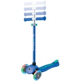 GLOBBER Primo Plus Lights inkl. Helm, Scooter dunkelblau/türkis