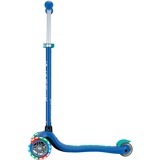 GLOBBER Primo Plus Lights inkl. Helm, Scooter dunkelblau/türkis