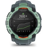 Garmin Instinct 3 - 50 mm, AMOLED, Smartwatch Twilight/Neo Tropic, Silikon-Armband
