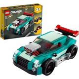 LEGO 31127 Creator 3-in-1 Straßenflitzer, Konstruktionsspielzeug Rennwagen, Muscle Car und Hot Road