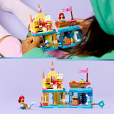 LEGO 43285 Disney Princess Arielles Magisches Mini-Schloss, Konstruktionsspielzeug 
