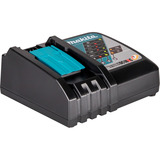 Makita Akku-Kombo-Kit DLX2592JX1, 18Volt, Bohrschrauber blau/schwarz, 2x Akku 5,0Ah, Akku-Bohrschrauber, Multifunktionswerkzeug, 2x Zubehör-Set