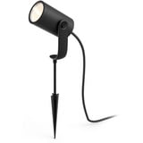 Philips HUE White and color ambiance Lily Gartenstrahler, LED-Leuchte schwarz, Basis-Set