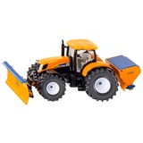 SIKU 2940 SUPER Traktor mit Räumschild und Streuer, Modellfahrzeug 