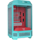 Thermaltake The Tower 250 , Tower-Gehäuse mint/beere, Tempered Glass