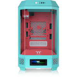 Thermaltake The Tower 250 , Tower-Gehäuse mint/beere, Tempered Glass