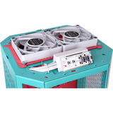Thermaltake The Tower 250 , Tower-Gehäuse mint/beere, Tempered Glass
