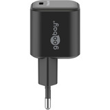 goobay 45 W USB-C PD GaN Schnellladegerät Nano schwarz