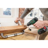 Bosch Heimwerken & Garten Akku-Schlagbohrschrauber UniversalImpact 18V grün/schwarz, 2x Li-Ionen Akku 1,5Ah, Koffer, POWER FOR ALL ALLIANCE