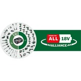 Bosch Heimwerken & Garten Akku-Schlagbohrschrauber UniversalImpact 18V grün/schwarz, 2x Li-Ionen Akku 1,5Ah, Koffer, POWER FOR ALL ALLIANCE