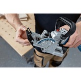 Bosch Professional Akku-Flachdübelfräse GFF 18V-22 Professional Solo, 18 Volt, Nutfräse blau/schwarz, ohne Akku und Ladegerät, in L-BOXX