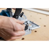 Bosch Professional Akku-Flachdübelfräse GFF 18V-22 Professional Solo, 18 Volt, Nutfräse blau/schwarz, ohne Akku und Ladegerät, in L-BOXX