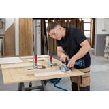 Bosch Professional Akku-Flachdübelfräse GFF 18V-22 Professional Solo, 18 Volt, Nutfräse blau/schwarz, ohne Akku und Ladegerät, in L-BOXX