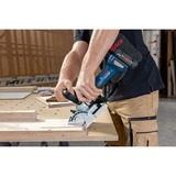 Bosch Professional Akku-Flachdübelfräse GFF 18V-22 Professional Solo, 18 Volt, Nutfräse blau/schwarz, ohne Akku und Ladegerät, in L-BOXX