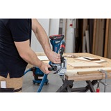 Bosch Professional Akku-Flachdübelfräse GFF 18V-22 Professional Solo, 18 Volt, Nutfräse blau/schwarz, ohne Akku und Ladegerät, in L-BOXX