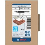 Bosch Spitzmeißel SDS-plus, 250mm 10 Stück