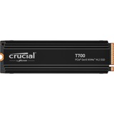 Crucial T700 4 TB, SSD schwarz, PCIe 5.0 x4, NVMe 2.0, M.2 2280, inkl. Aluminium Kühlkörper