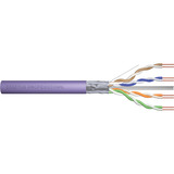 Digitus Professional Cat.6 F/UTP Verlegekabel simplex, Eca violett, 305 Meter Trommel