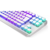 ENDORFY Thock TKL Pudding Onyx White, Gaming-Tastatur weiß, DE-Layout, Kailh RGB Red