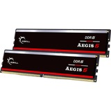 G.Skill DIMM 64 GB DDR5-5200 (2x 32 GB) Dual-Kit, Arbeitsspeicher schwarz, F5-5200J4040A32GX2-IS, Aegis 5, INTEL XMP, AMD EXPO