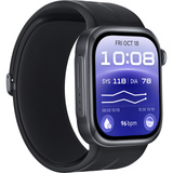 Huawei Watch D3 (Riva-B10), Smartwatch schwarz, schwarzes Armband aus synthetischem Kautschuk