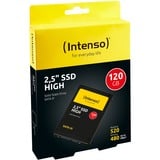 Intenso High 120 GB, SSD SATA 6 Gb/s, 2,5"
