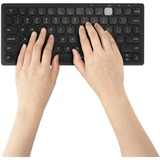 Kensington Kompakte Multi-Device Dual Wireless Tastatur schwarz, DE-Layout