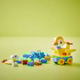 LEGO 10448 DUPLO Town Tiere auf Rädern 3-in-1-Set, Konstruktionsspielzeug 