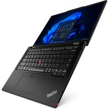 Lenovo ThinkPad X13 2-in-1 G5 (21LW002TGE), Notebook schwarz, Intel® Core™ Ultra 5 125U, Intel® Graphics, 32 GB LPDDR5X, 1 TB (1 TB SSD), Windows 11 Pro