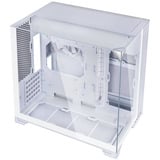 Lian Li O11 Vision-M , Tower-Gehäuse weiß, Tempered Glass x 3