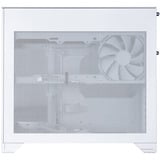 Lian Li O11 Vision-M , Tower-Gehäuse weiß, Tempered Glass x 3