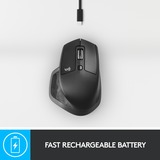 Logitech MX Master 2S, Maus graphit