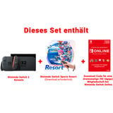  Nintendo Switch 2 mit austauschbarem Akku, Handheld-Konsole  inkl. Sports Resort-Set