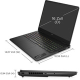 OMEN 16-am0190ng, Gaming-Notebook schwarz, Intel® Core™ i9-14900HX, NVIDIA GeForce RTX 5060, 32 GB DDR5, 1 TB (1 TB SSD), Windows Home