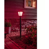 Philips HUE White & Color Ambiance Econic Outdoor Wegeleuchte, LED-Leuchte schwarz