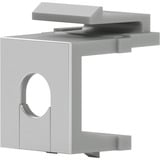 Ubiquiti Keystone-Blindeinsatz mit Durchgang, 12er-Pack, Abdeckung grau, für UniFi 24-Port Blank Keystone Patch Panel