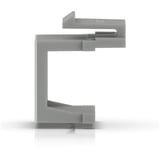 Ubiquiti Keystone-Blindeinsatz mit Durchgang, 12er-Pack, Abdeckung grau, für UniFi 24-Port Blank Keystone Patch Panel