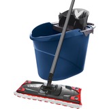 Vileda Wischer Ultramat Colors 2in1 Komplett Set, Bodenwischer blau/schwarz, Limited Edition
